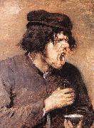 Adriaen Brouwer The Bitter Draught painting